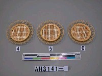 藏品(竹製花邊杯墊)的圖片